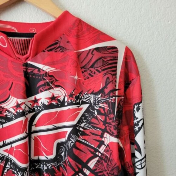 Fly Racing Evolution Motocross Dirt Bike Jersey Mens Size Medium EUC - Picture 4 of 12